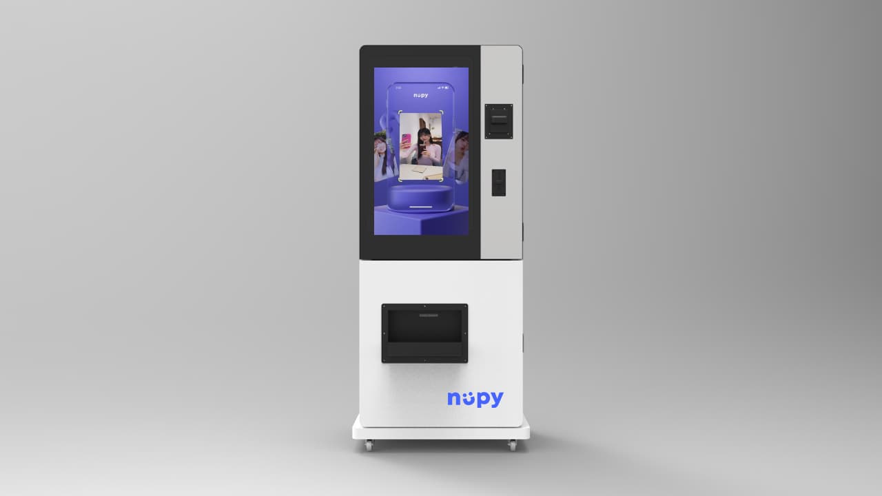 NUPY AR photo kiosk