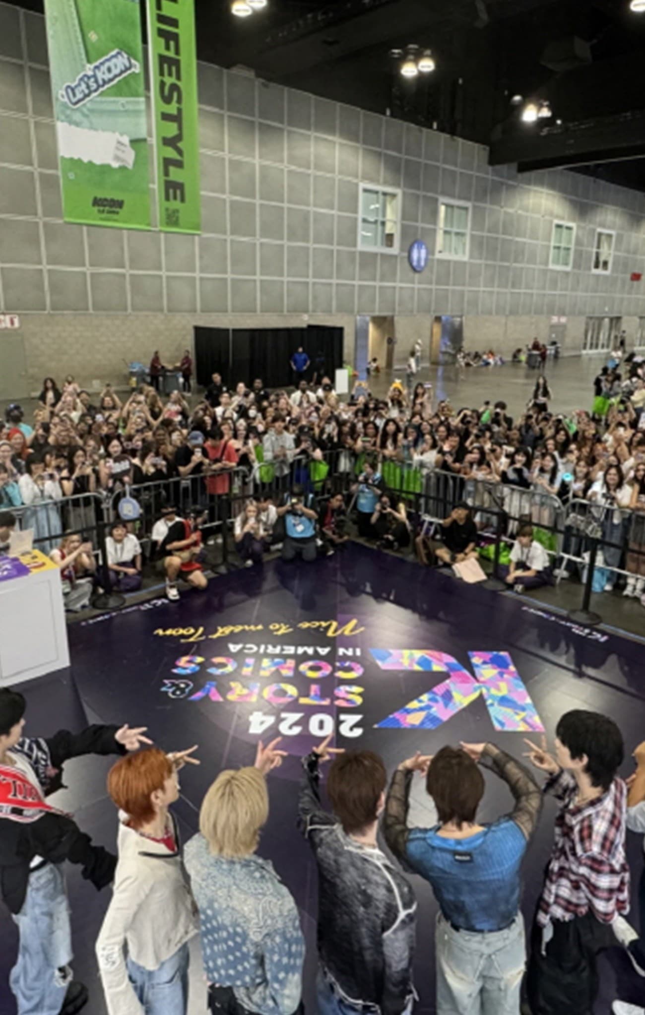 KOCCAㆍ외모지상주의ㆍ나혼자만레벨업 - KCON LA 키오스크 출품